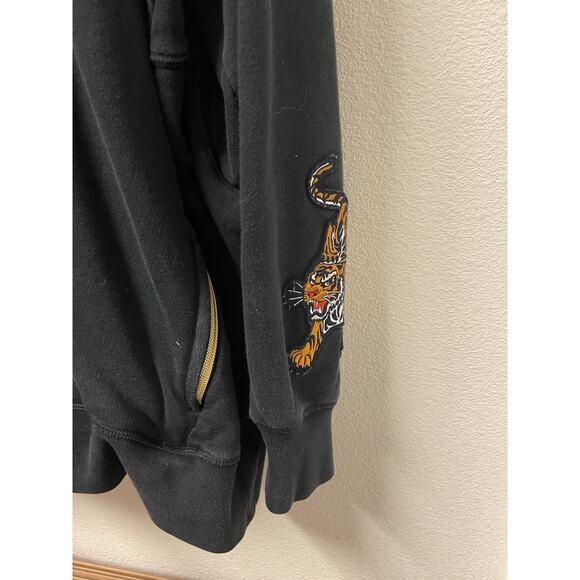 Mens Adidas Lunar Chinese New Year Hoodie Sweatshirt Black Size XL 2019 - Picture 5 of 9